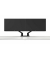 Monitor-Halterung MDA20 DELL-MDA20 schwarz für 2 Monitore, Tischklemme