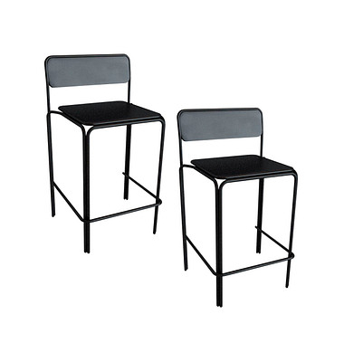 Hocker THBISX2M.01 BISTRO, schwarz, bis 160kg