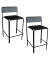 Hocker THBISX2M.01 BISTRO, schwarz, bis 160kg