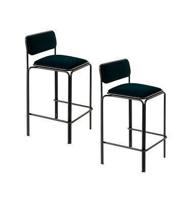Hocker THBISX2V.01 BISTRO, schwarz, bis 160kg