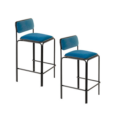 Hocker THBISX2V.06 BISTRO, blau, bis 160kg