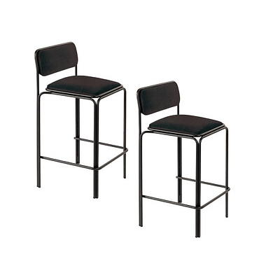 Hocker THBISX2SC.01 BISTRO, schwarz, bis 160kg