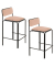 Hocker THBISX2SC.12 BISTRO, elfenbein, bis 160kg