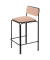 Hocker THBISX2SC.12 BISTRO, elfenbein, bis 160kg