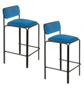 Hocker THBISX2SC.06 BISTRO, blau, bis 160kg