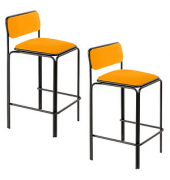 Hocker THBISX2SC.20 BISTRO, safran, bis 160kg