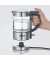 Wasserkocher 3472, transparent/schwarz/silber, 1100 Watt, 500 ml