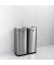 the twin bin Mülleimer 2x 30,0 l edelstahl