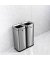 the twin bin Mülleimer 2x 30,0 l edelstahl