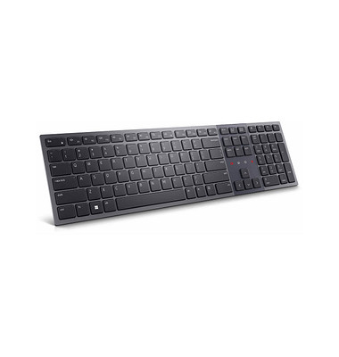KB900 Tastatur kabellos grau