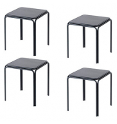 Hocker TBBISX4M.01 BISTRO, schwarz, bis 160kg