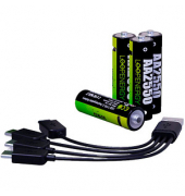 8 VERICO Akkus mit Ladegerät LoopEnergy AA2550 Mignon AA 1700 mAh