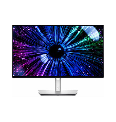 UltraSharp U2424HE Monitor 60,47 cm (23,8 Zoll) silber