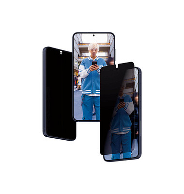 Privacy UWF mit Applikator Display-Blickschutzglas für Samsung Galaxy S24