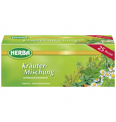 HERBA Tee Kräuter-Mischung 7676 25St HERBA Tee Kräuter-Mischung 7676 25St