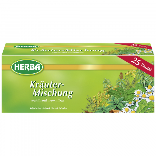 4009300018179 - HERBA Tee Kräuter-Mischung 7676 25St 4009300018179 GmbH & Co KG 25 Stück 4009300018179 - HERBA Tee Kräuter-Mischung 7676 25St 4009300018179 GmbH & Co KG 25 Stück