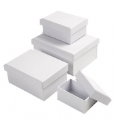 Geschenkboxen-Set weiß