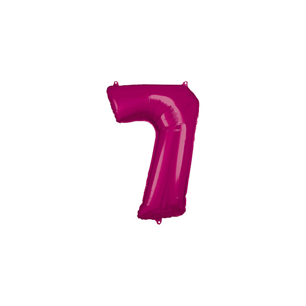 0194099010849 - Folienballon Zahl 7 pink 0194099010849 amscan 0194099010849 - Folienballon Zahl 7 pink 0194099010849 amscan