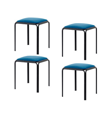 Hocker TBBISX4V.06 BISTRO, blau, bis 160kg