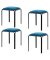Hocker TBBISX4V.06 BISTRO, blau, bis 160kg