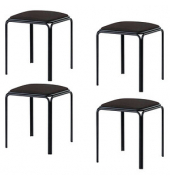 Hocker TBBISX4SC.01 BISTRO, schwarz, bis 160kg