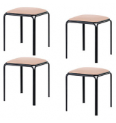 Hocker TBBISX4SC.12 BISTRO, elfenbein, bis 160kg