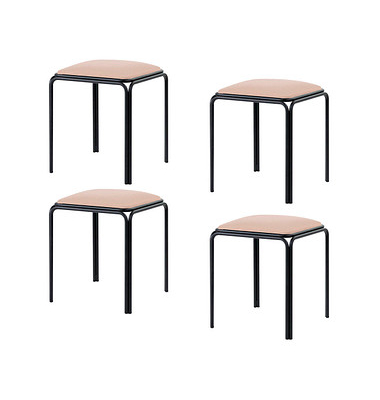 Hocker TBBISX4SC.12 BISTRO, elfenbein, bis 160kg