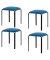 Hocker TBBISX4SC.06 BISTRO, blau, bis 160kg