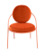 2 PAPERFLOW Sessel SATURNE rost rosa Stoff