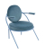 2 PAPERFLOW Sessel SATURNE blau Stoff
