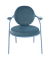 2 PAPERFLOW Sessel SATURNE blau Stoff
