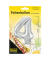 Folienballon Zahl 4 silber