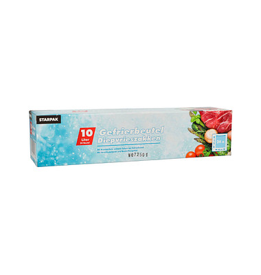 24 PAPSTAR Gefrierbeutel 10,0 l