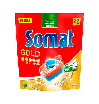 Somat GOLD Spülmaschinentabs - Bürobedarf Thüringen