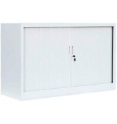 Schiebetürenschrank, 555127 signalweiß 1 Fachboden 120,0 x 45,7 x 75,0 cm