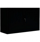 Schiebetürenschrank, 555129 tiefschwarz 1 Fachboden 120,0 x 45,7 x 75,0 cm