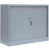 Schiebetürenschrank, 555130 lichtgrau 2 Fachböden 120,0 x 45,7 x 105,0 cm