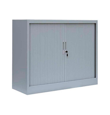 Schiebetürenschrank, 555130 lichtgrau 2 Fachböden 120,0 x 45,7 x 105,0 cm