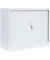 Schiebetürenschrank, 555137 signalweiß 2 Fachböden 120,0 x 45,7 x 105,0 cm
