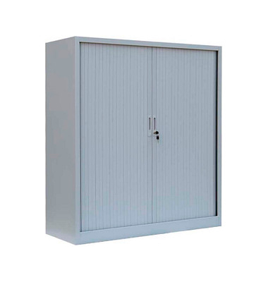 Schiebetürenschrank, 555140 lichtgrau 2 Fachböden 120,0 x 45,7 x 135,0 cm