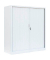 Schiebetürenschrank, 555147 signalweiß 2 Fachböden 120,0 x 45,7 x 135,0 cm