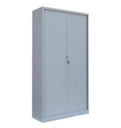 Schiebetürenschrank, 555150 lichtgrau 4 Fachböden 100,0 x 45,7 x 195,0 cm