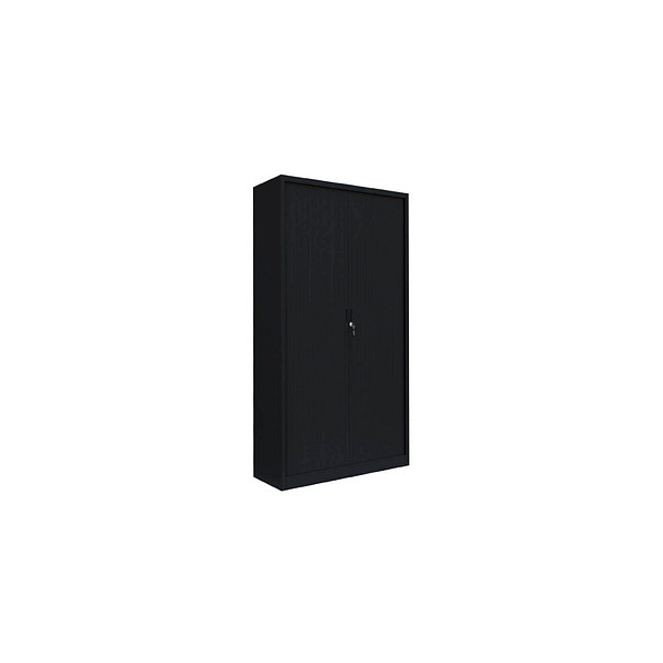 4061815525221 - Schiebetürenschrank 555159 tiefschwarz 4 Fachböden 1000 x 457 x 1950 cm 4061815525221 LÜLLMANN 4061815525221 - Schiebetürenschrank 555159 tiefschwarz 4 Fachböden 1000 x 457 x 1950 cm 4061815525221 LÜLLMANN