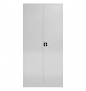 Putzmittelschrank X-545540 lichtgrau 92,0 x 42,0 x 194,5 cm, aufgebaut