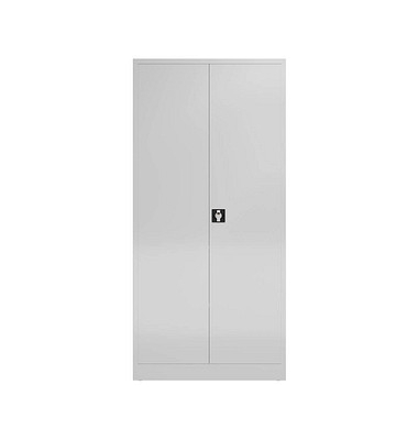 Putzmittelschrank X-545540 lichtgrau 92,0 x 42,0 x 194,5 cm, aufgebaut Putzmittelschrank X-545540 lichtgrau 92,0 x 42,0 x 194,5 cm, aufgebaut