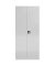 Putzmittelschrank X-545520 lichtgrau 80,0 x 38,0 x 180,0 cm, aufgebaut