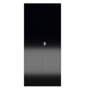 Putzmittelschrank X-545529 tiefschwarz 80,0 x 38,0 x 180,0 cm, aufgebaut