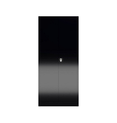 Putzmittelschrank X-545529 tiefschwarz 80,0 x 38,0 x 180,0 cm, aufgebaut