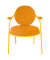 Sessel SATURNE safran Kunstleder