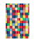 Geschenkpapier Pierrot 516890, Quadrate, 50cm x 20m, mehrfarbig